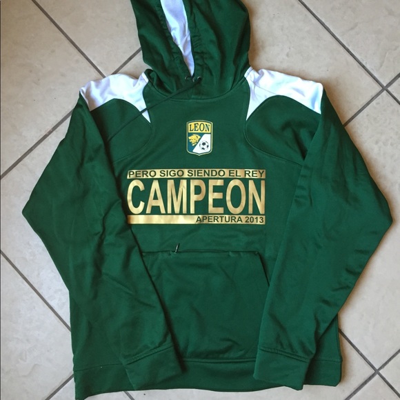 Black Friday sales!!!!Green Leon Men’s Hoodie Jersey Playera - Picture 1 of 1